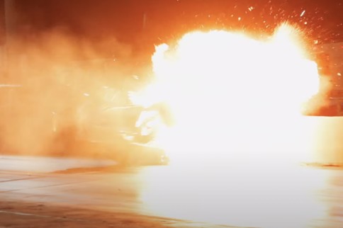 Video: RvW Racer Involved In Fiery Crash At No Mercy 13
