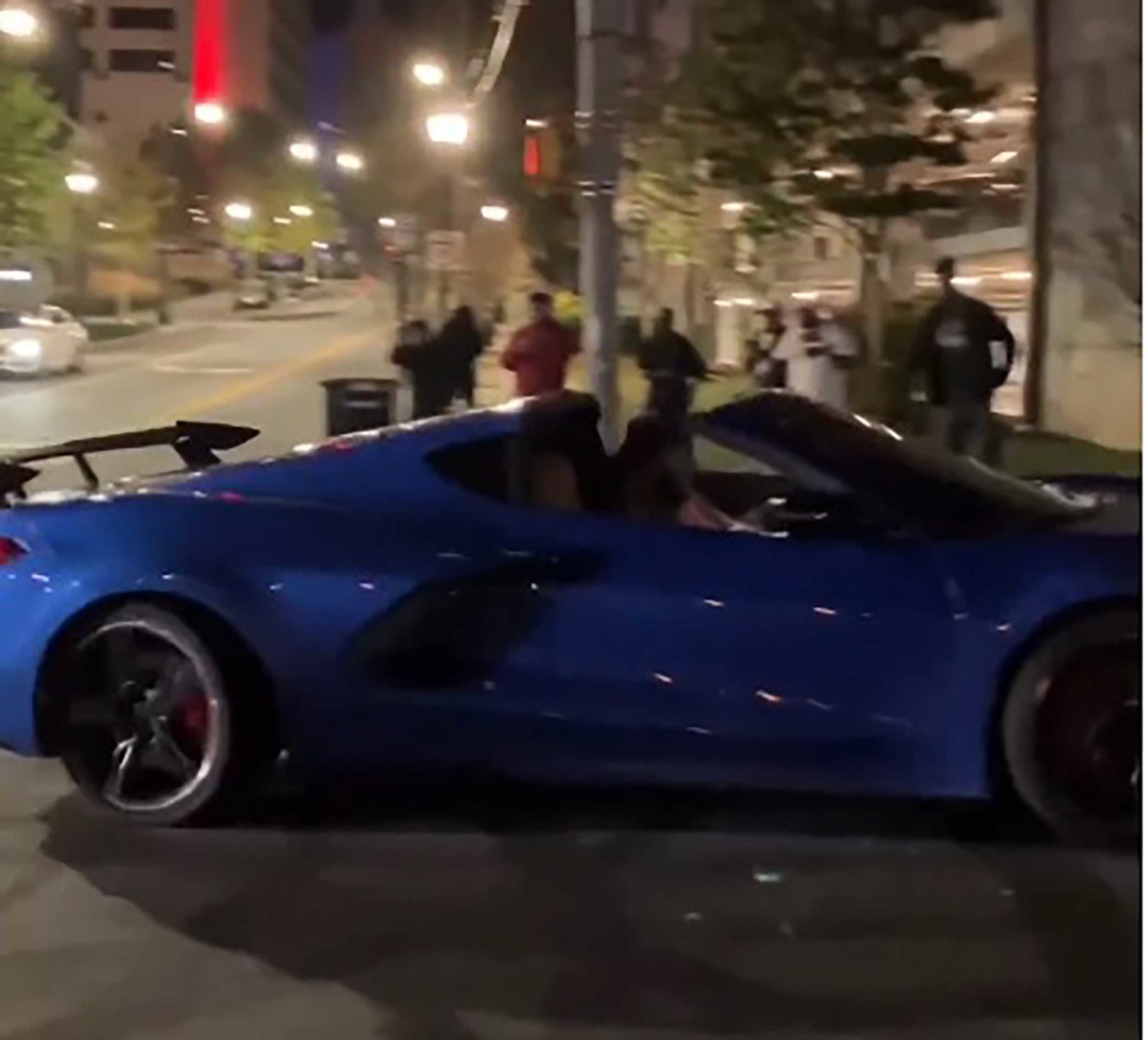 C8 corvette crash