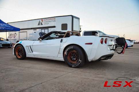 No Roof, No Problem: 1,105 HP C6 Corvette Grand Sport Goes Topless