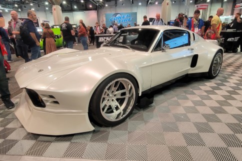 SEMA 2022: C is For Cool, B Is For Build's Widebody Mustang