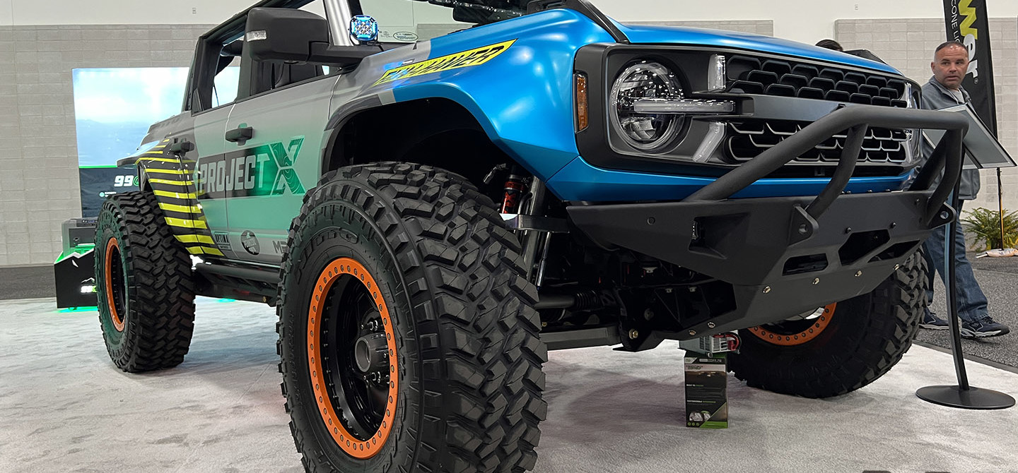 SEMA 2022: Fun-Runner LT Bronco Is Lit For An Off-Road Good Time