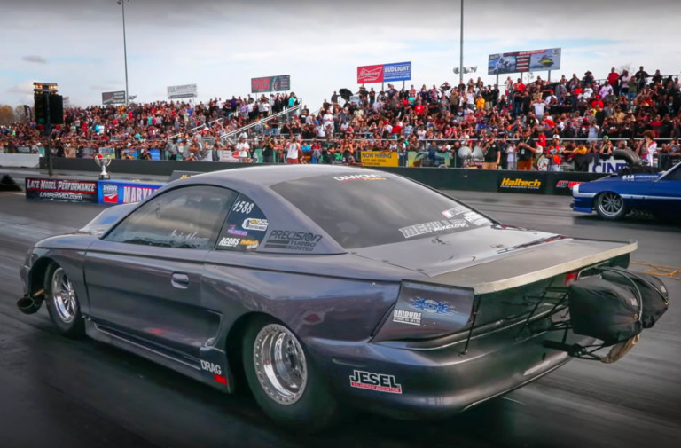 World's Quickest Small-Block Car On Radials Is Ford Powered
