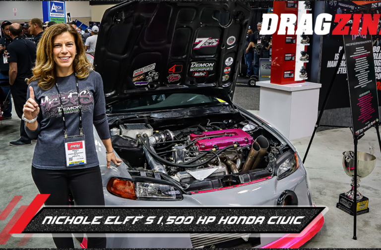 PRI 2022: Nichole Elff's Rowdy 1,500 Horsepower Civic
