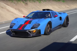 Wide Body GT40 Screams At 8,000 RPM With 5.2L Aluminator