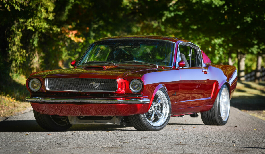 1965 Mustang Dazzles With Beautiful Paint And A Modern Engine