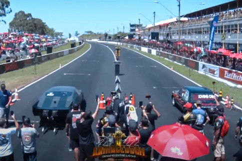 Would You Race On A Dragstrip With A Curve?