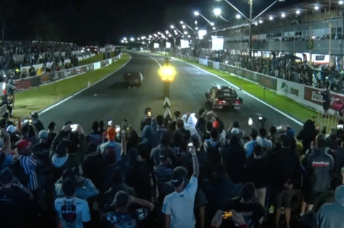 Would You Race On A Dragstrip With A Curve?