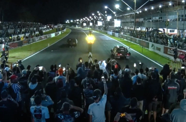 Would You Race On A Dragstrip With A Curve?