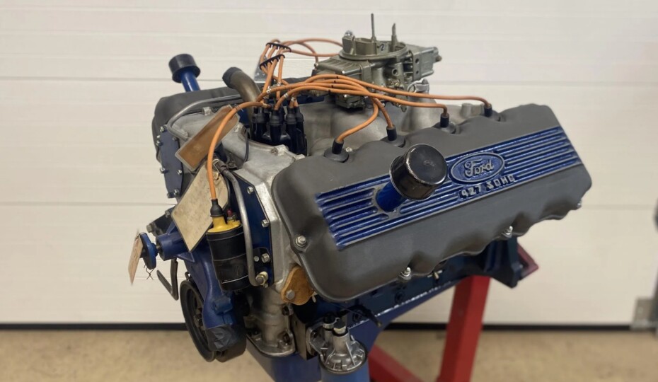 Zero-Mile Ford 427 SOHC Cammer V8 Engine Sells At Auction