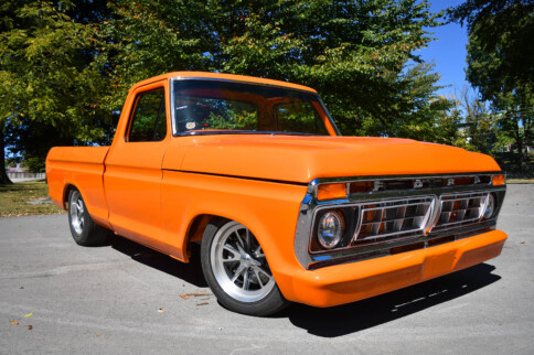 1976 Ford F-100 Is A Modular-Swapped Tangerine Dream