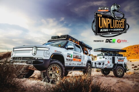 Optima Batteries Unplugged, Bringing EVs To King Of The Hammers