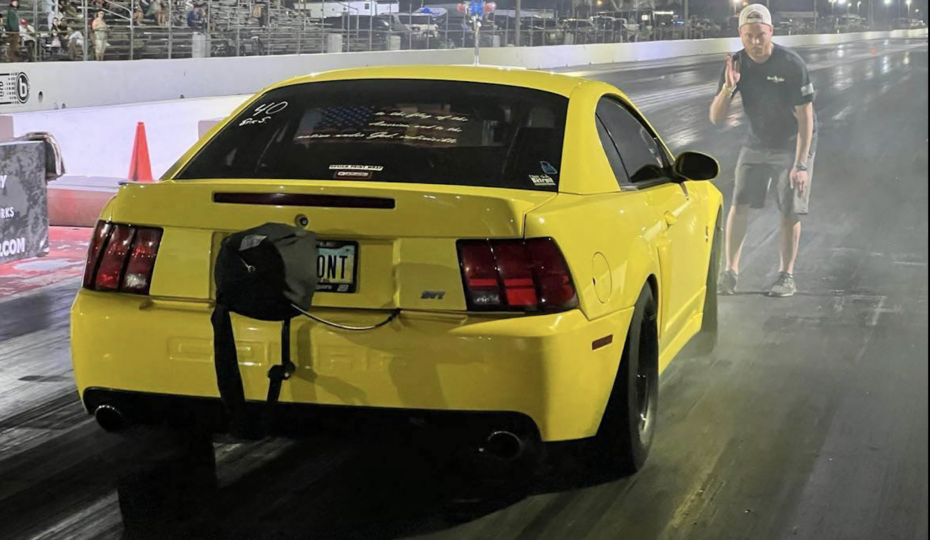 2003 Cobra Runs 8-Second Pass With Whipple, IRS, And A T-56