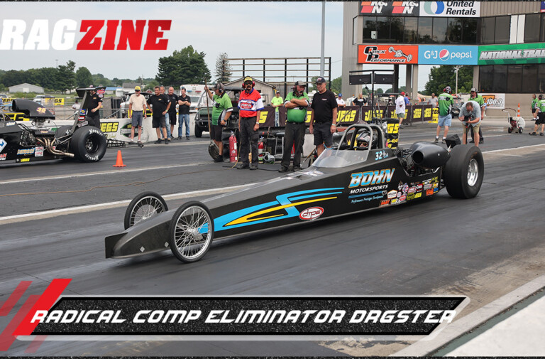 This Comp Eliminator Dragster Runs 7s With A Trailblazer Engine!