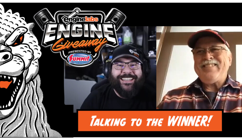Twin-Turbo Godzilla 7.3-Liter Engine Giveaway Winner Announced