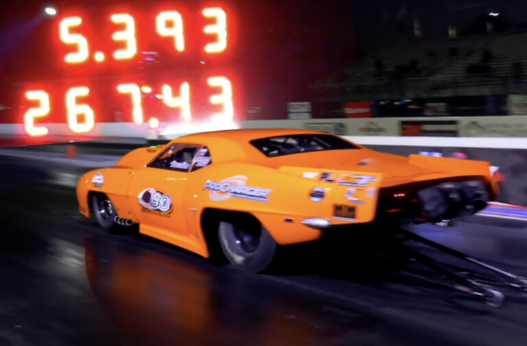 Video: Dillard Rockets To 5.39, Quickest-Ever U.S. Doorslammer Run