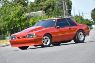 1990 Fox Coupe Is A Juiced And Injected Burnt-Orange Bruiser
