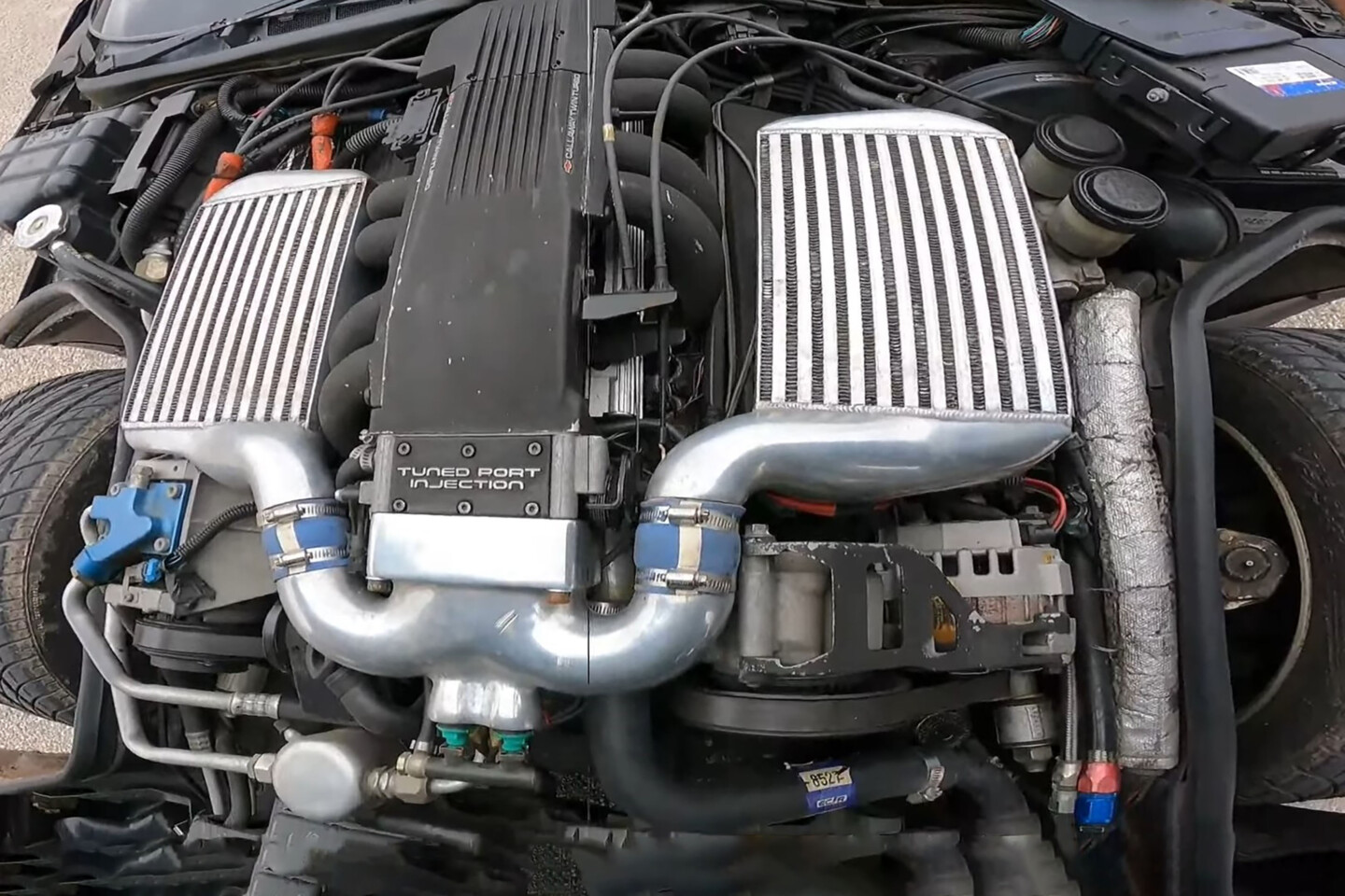 Callaway B2K Corvette engine