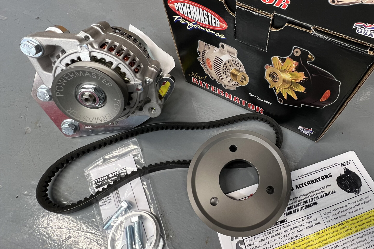powermaster, alternator, electrical system