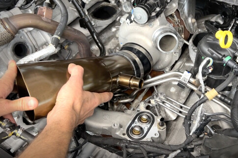 Power Stroke Intake Upgrade From Pusher Intakes