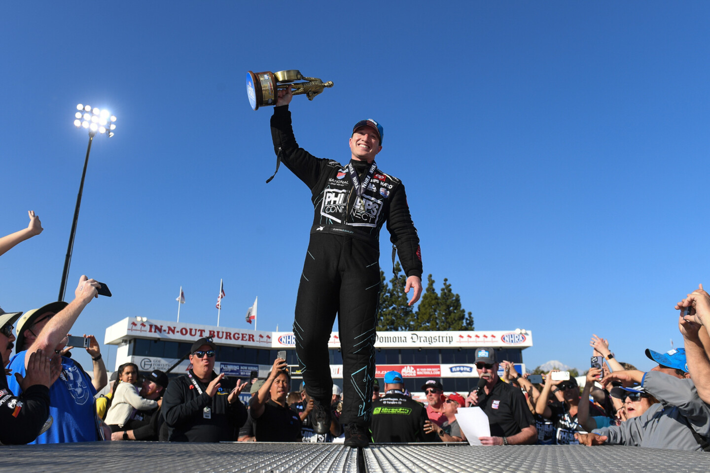 Justin ashley, pomona, top fuel, nhra