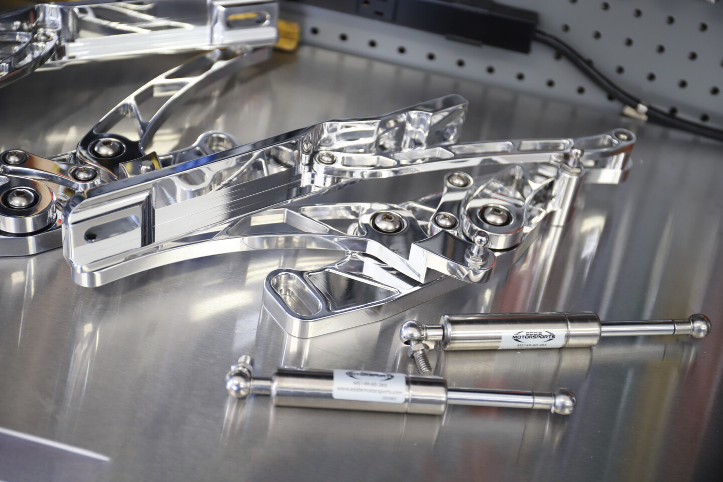 Eddie Motorsports billet hood hinges