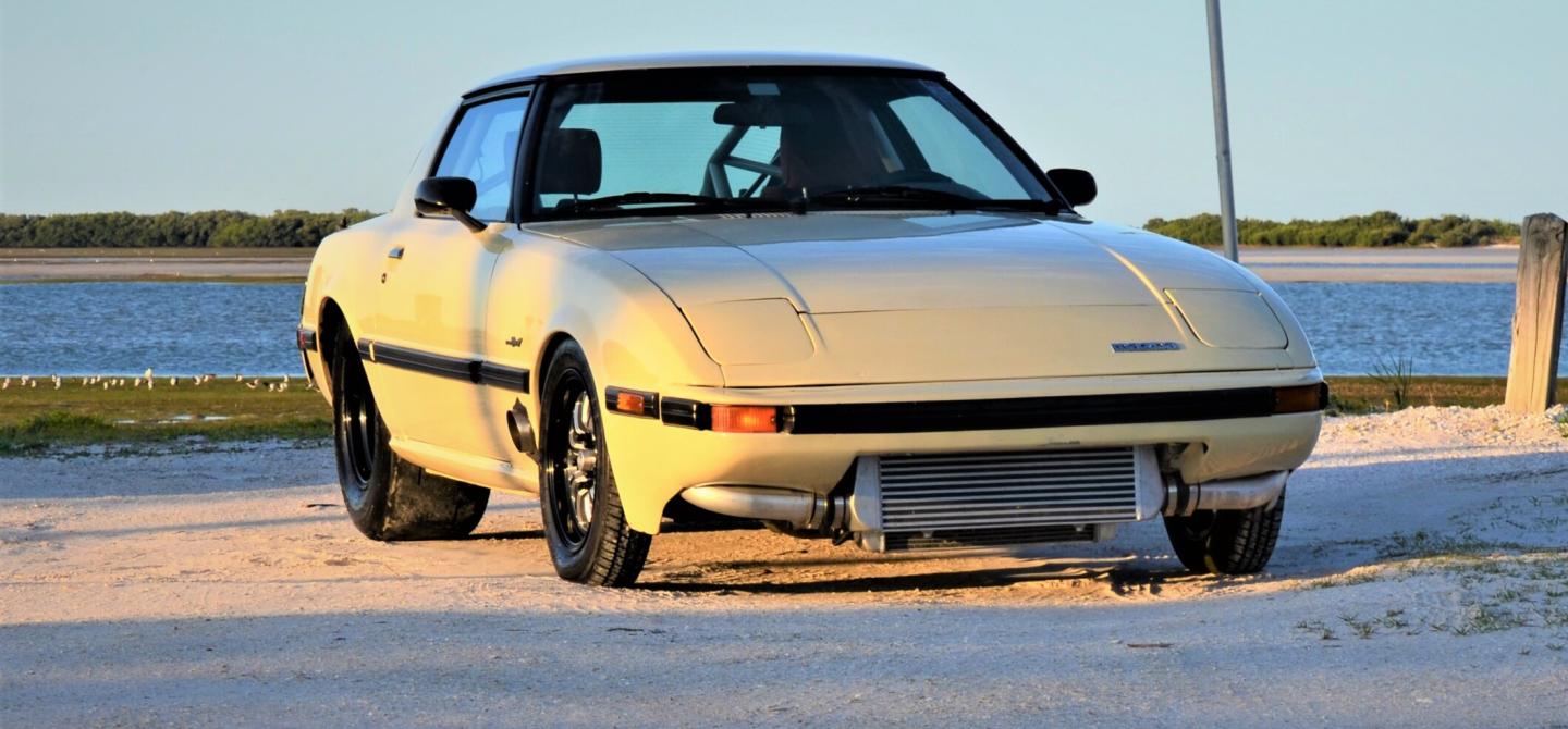 A Race Car-Inspired LS-Swapped RX-7 That