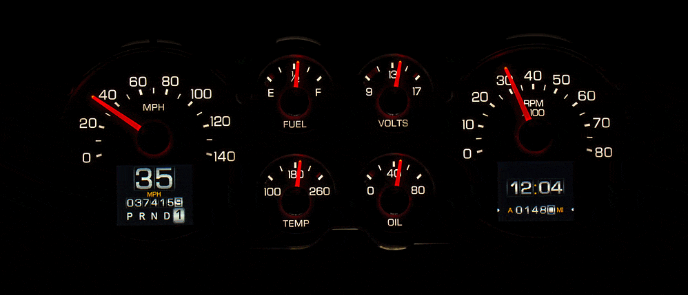 Dakota Digital gauge colors