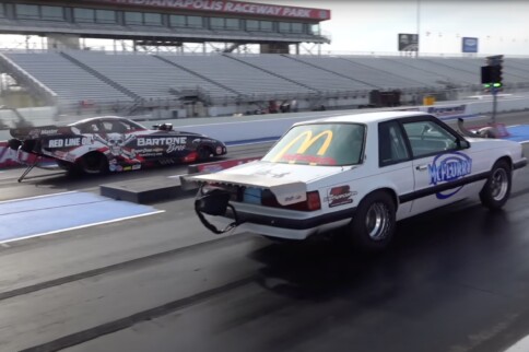 Cleetus McFarland And Company Take On NHRA Top Alcohol Racers