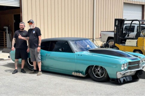 Street Outlaws' Jerry "Monza" Johnston Unveils New No-Prep Chevelle