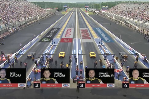 The Quadras: Cuadra Pro Stock Family Makes Four-Wide History