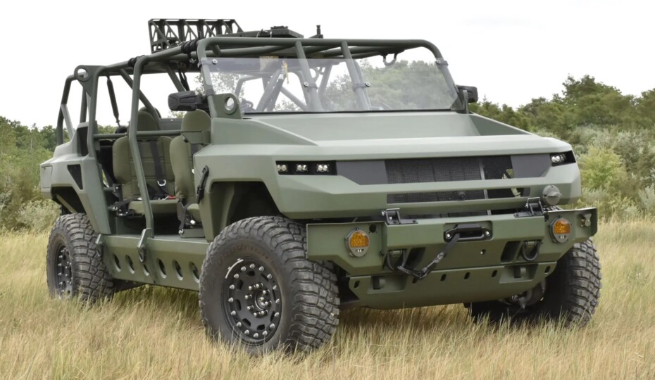 Getting Defensive: Electric Hummer ELRV Miltary Vehicle Debuts