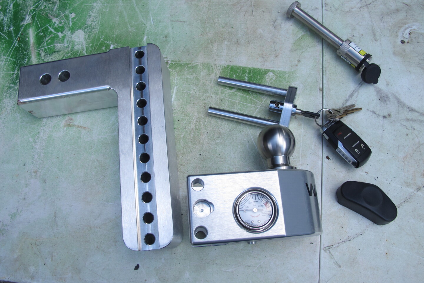 aluminum drop hitch