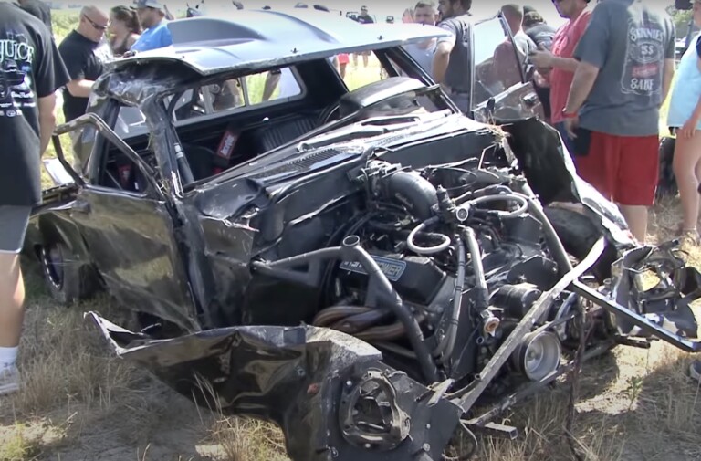 Video: Memphis' Brian Britt Unhurt In Wild No-Prep Rollover Crash