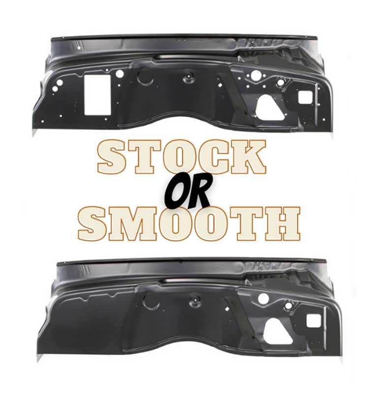 Square-Body Truck Firewall