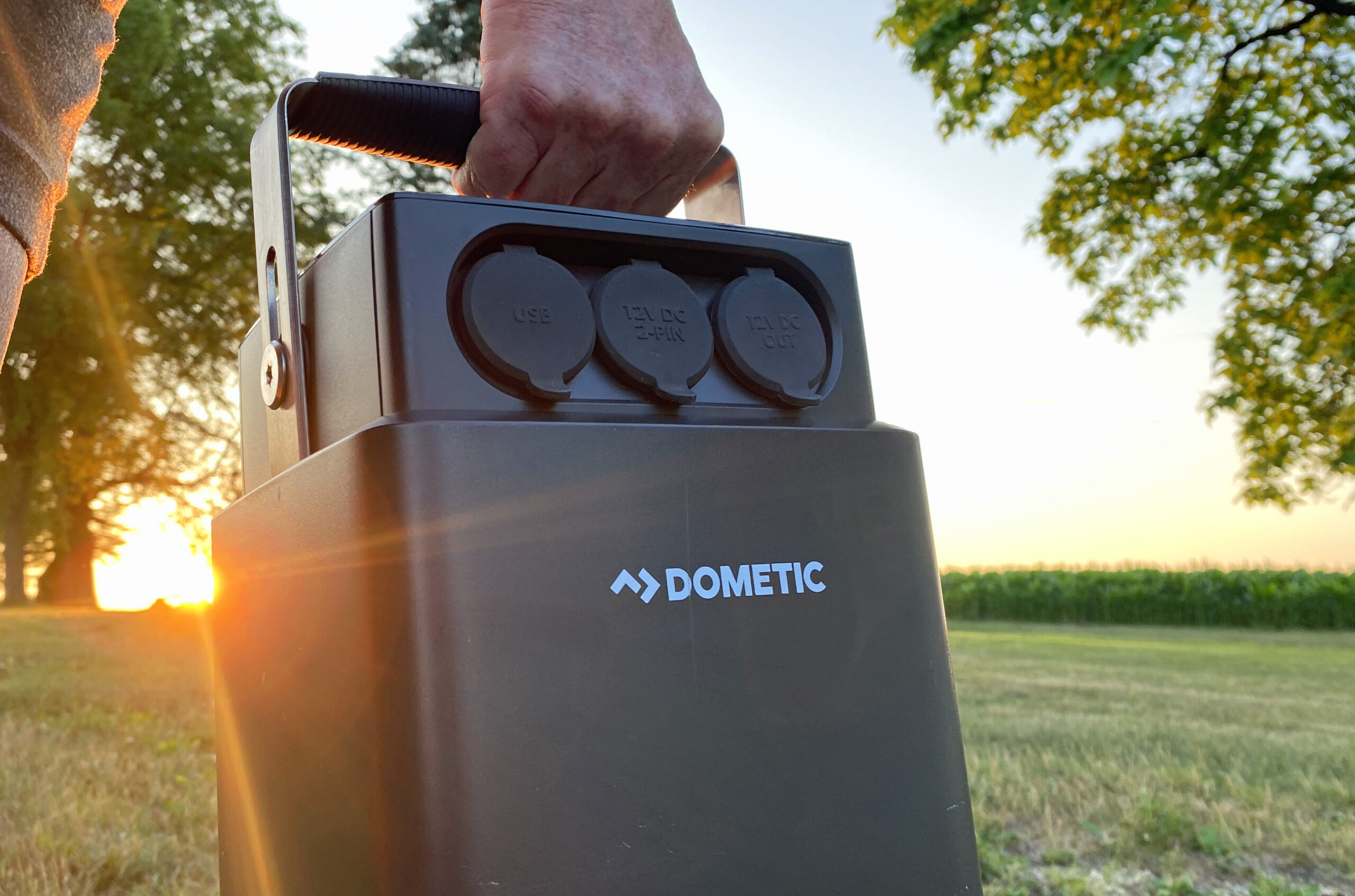 Dynamic Duo: Dometic PLB40 Portable Battery And Solar Charging
