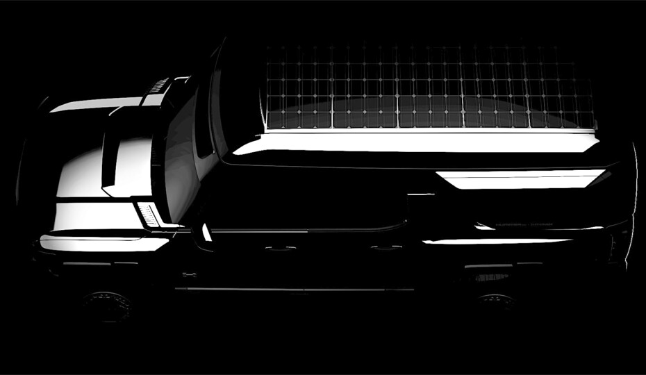 GMC Transforms Hummer EV Into a Solar-Powered Overlander