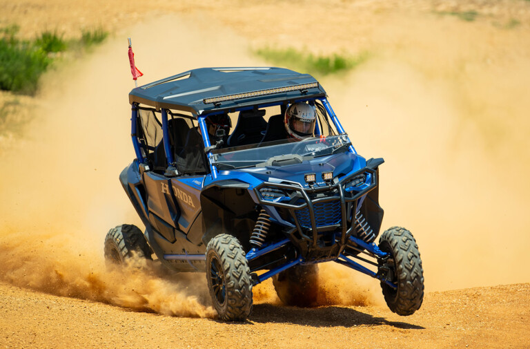Honda Talon 1000R-4 UTV Test Drive At MidAmerica Outdoors