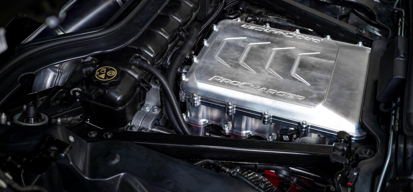 ProCharger Turns Billet Into Boost For The C8 Convertible
