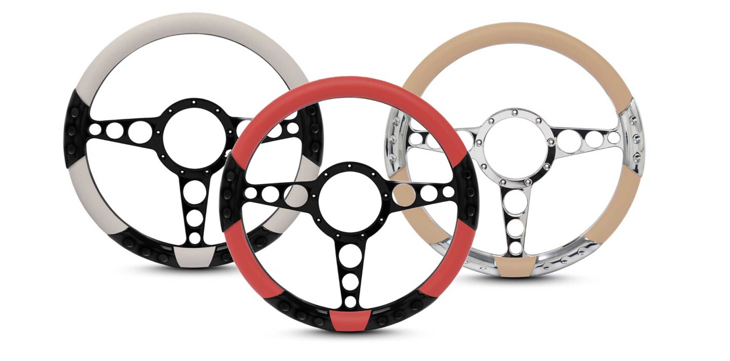 Eddie Motorsports billet aluminum steering wheels