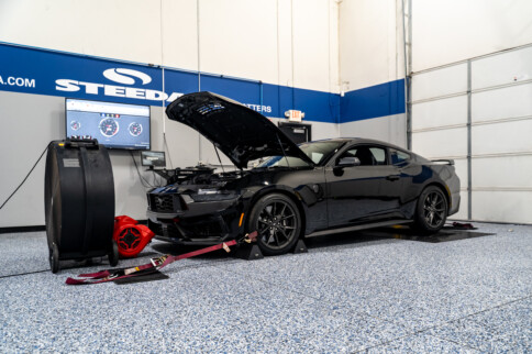 Steeda Spins First S650 Dark Horse On The Dyno Burning 93 Octane