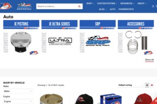 JE Pistons Launches New Web Store With Special 10-Percent Off Deal