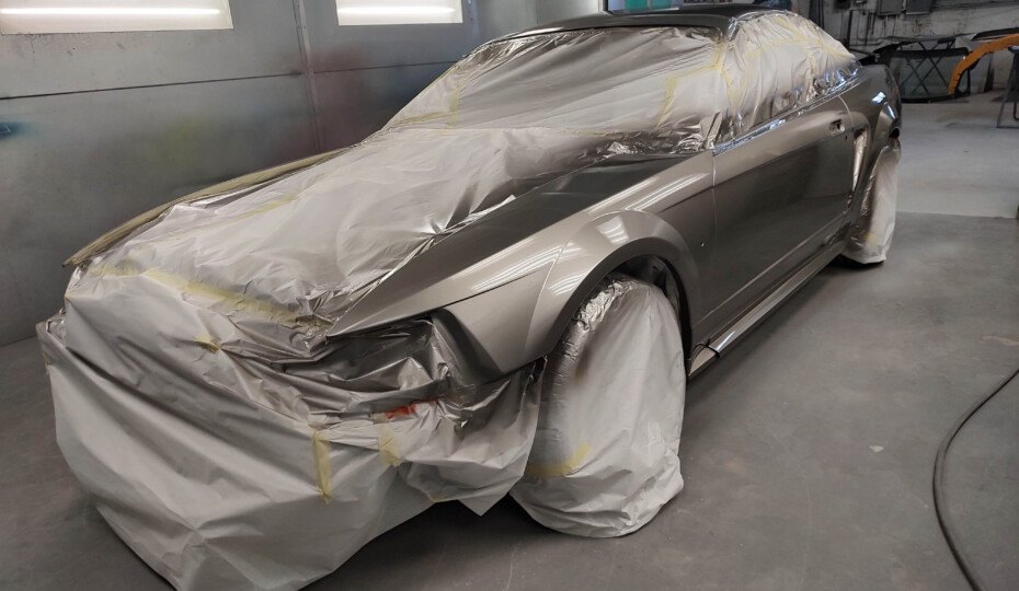 We Give Our 2001 Cobra A Fresh Paint Job  