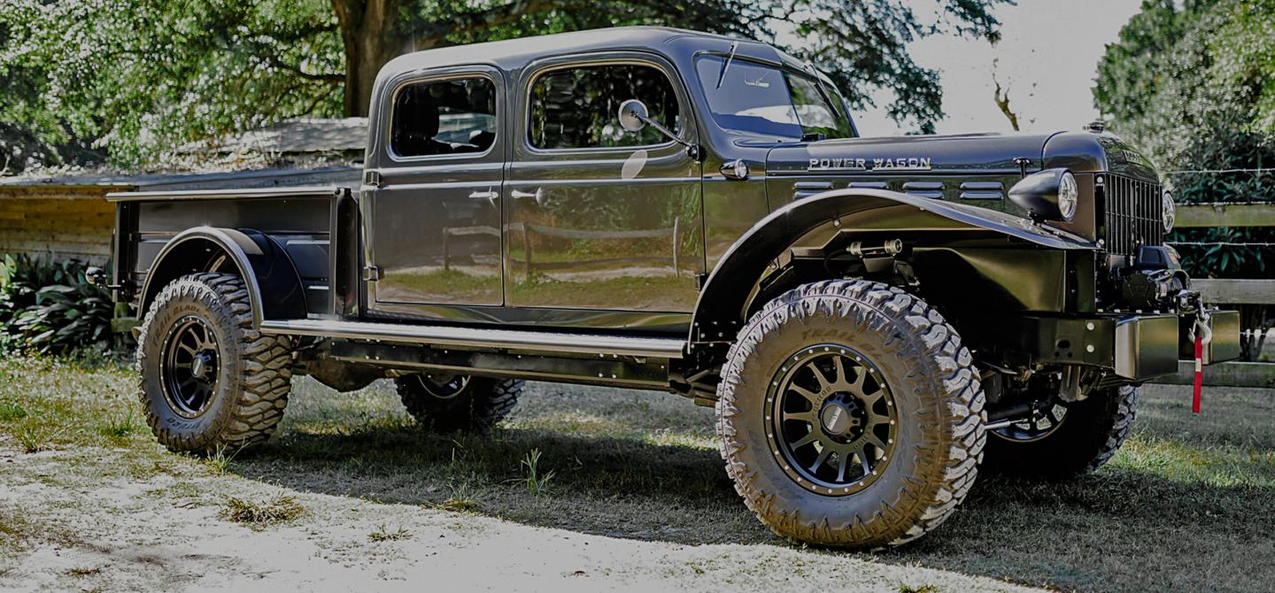Old School Dodge Power Wagon Goes Diesel
