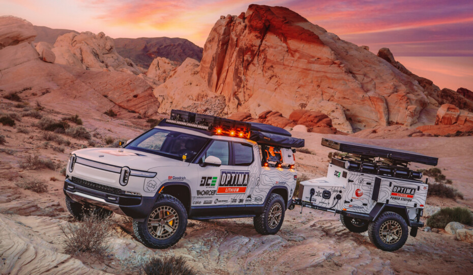 OPTIMA Power Stations: Off-Grid EV Charging For A Pair Of Rivians