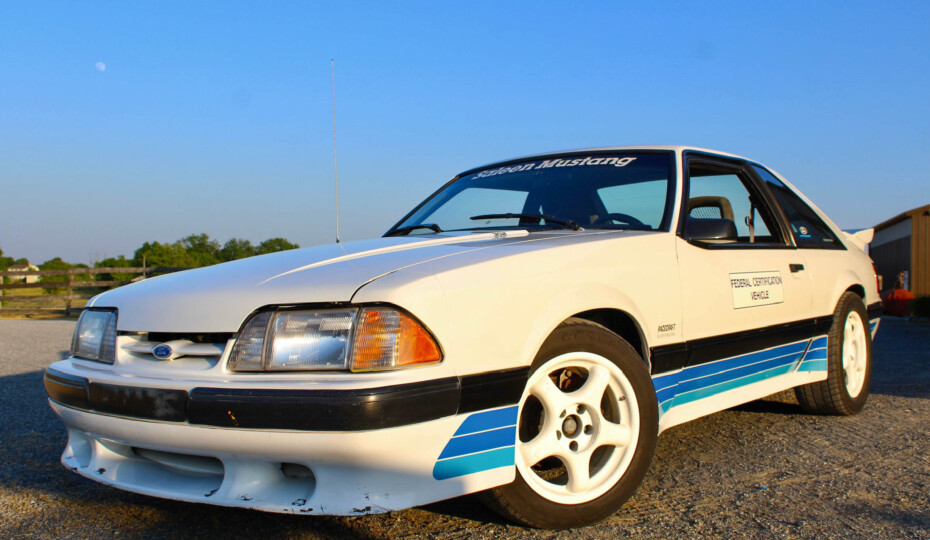 Rare Prototype 1987 Saleen VIN 001 Heads To Auction
