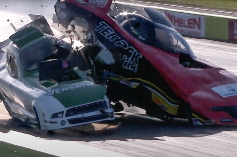 Video: Dale Creasy, Dave Richards Unhurt In High-Speed Collision