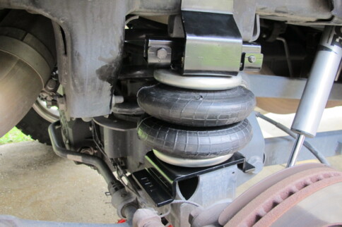 Add Load Support With A Set Of Air Bags To Make Towing Safer
