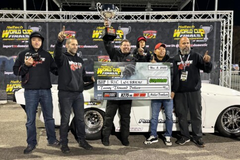 Eric Laferriere Resets 1/4-Mile Import Radial Record At World Cup