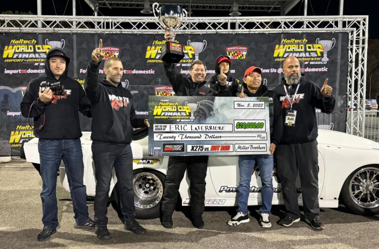 Eric Laferriere Resets 1/4-Mile Import Radial Record At World Cup