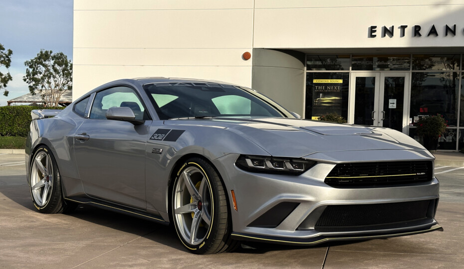 Saleen Brings Originality To 2024 Mustang With White Label 